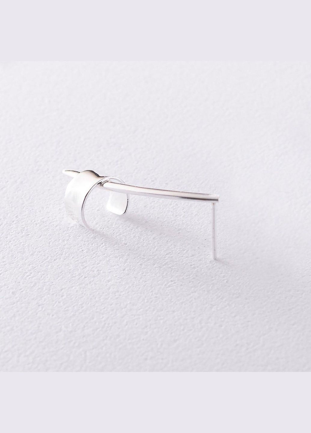 Срібна каффа Дотик (на ліве вушко) 122913л Oniks (300286935)