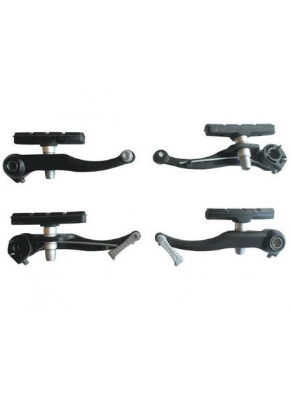 Тормоз 110 мм, на два колеса, Черный Saccon (369650933)