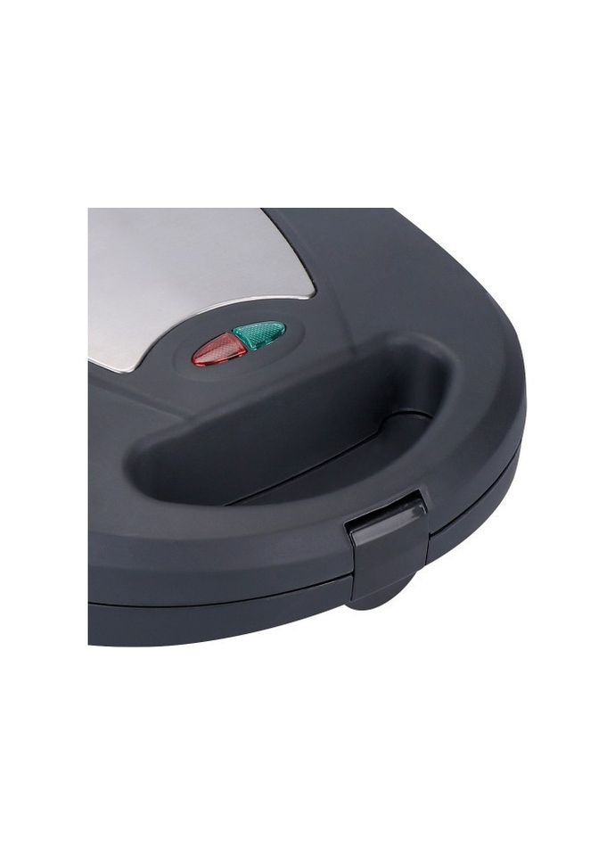 Сэндвичница электрогриль бутербродница антипригарная 750 Вт CB1068 Черная Crownberg (306716606)