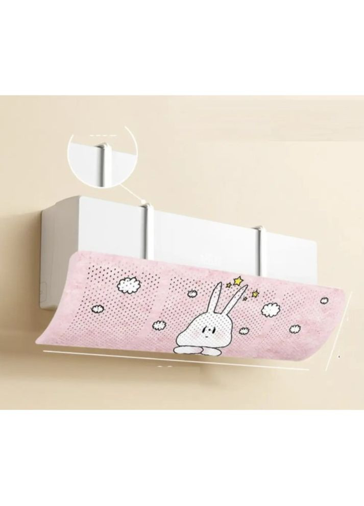 Защитный щит потока воздуха на кондиционер, Розовый TT564312 No Brand (368565951)