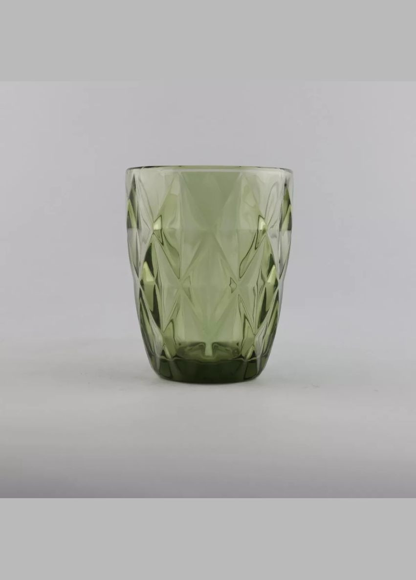 Склянка низька Кварц VS-T240QG 240 мл зелений Versailles (364110032)