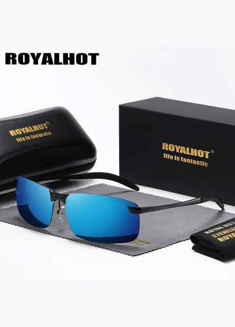 Чоловічі поляризаційні сонцезахисні окуляри RoyalHot p10013 Blue Royal (303401514)