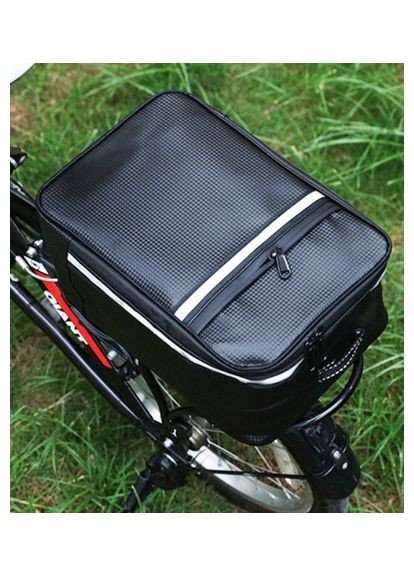 Водонепроникна багажна велосумка, кофр 9L Gotel чорна 30х20х15 см No Brand (361156790)