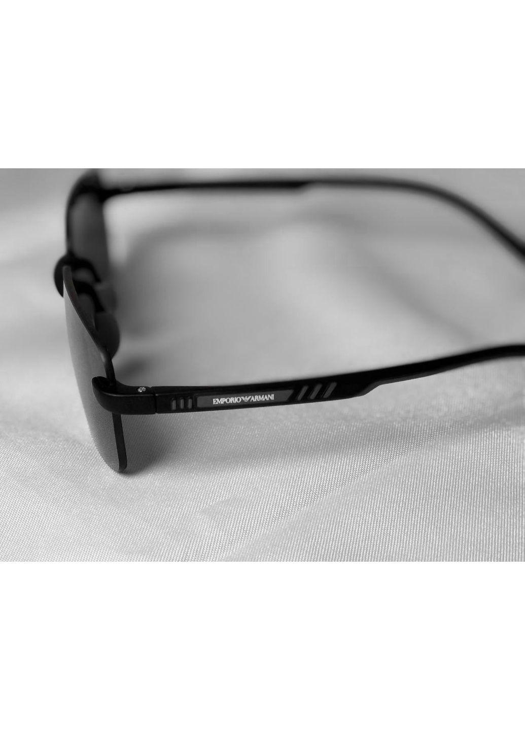 Мужские классические и стильные очки в черном цвете с логотипом. No Brand (368883186)