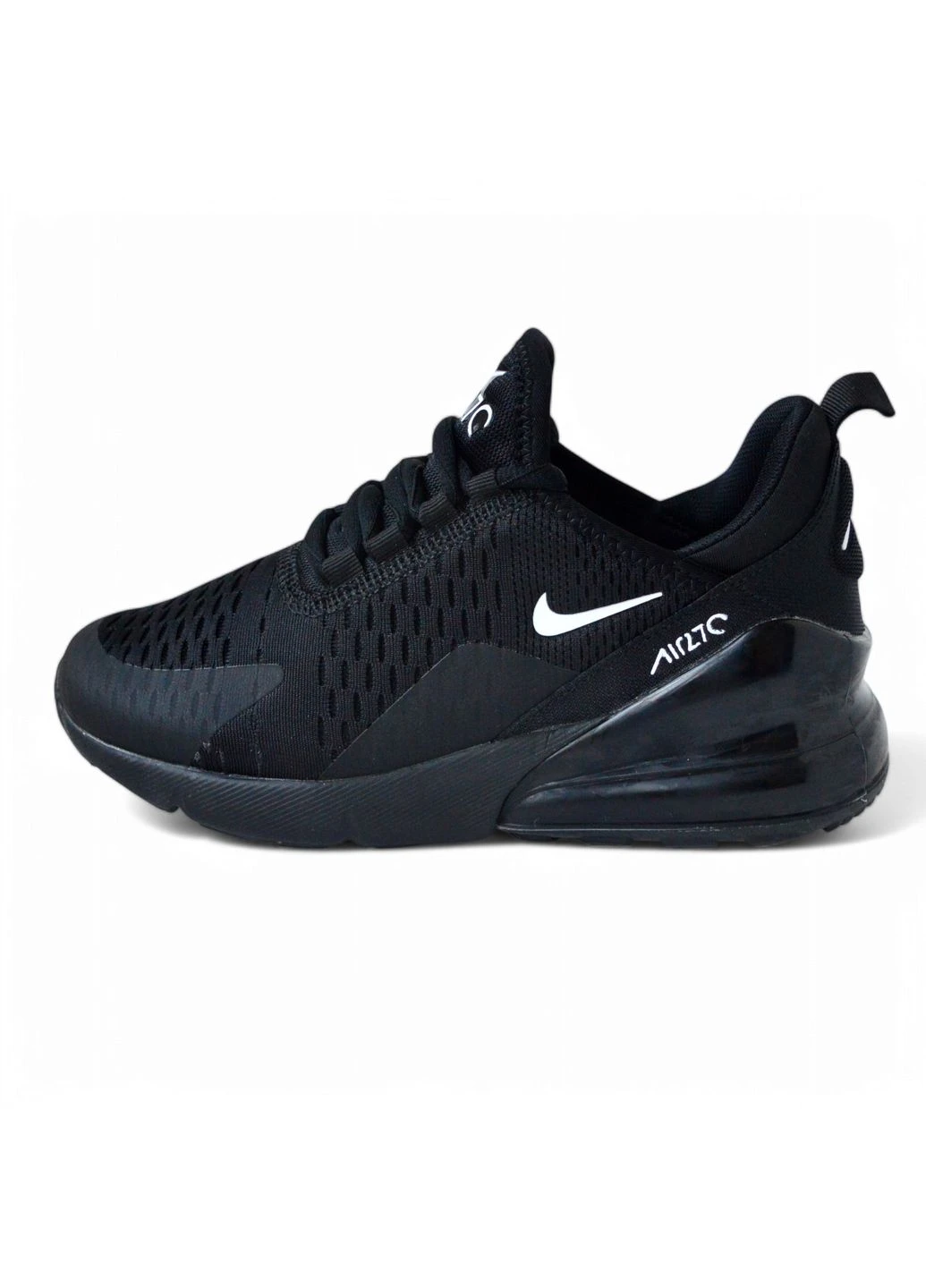Nike Air Max 270 Black Vakko комбинированные всесезоны (376437259)