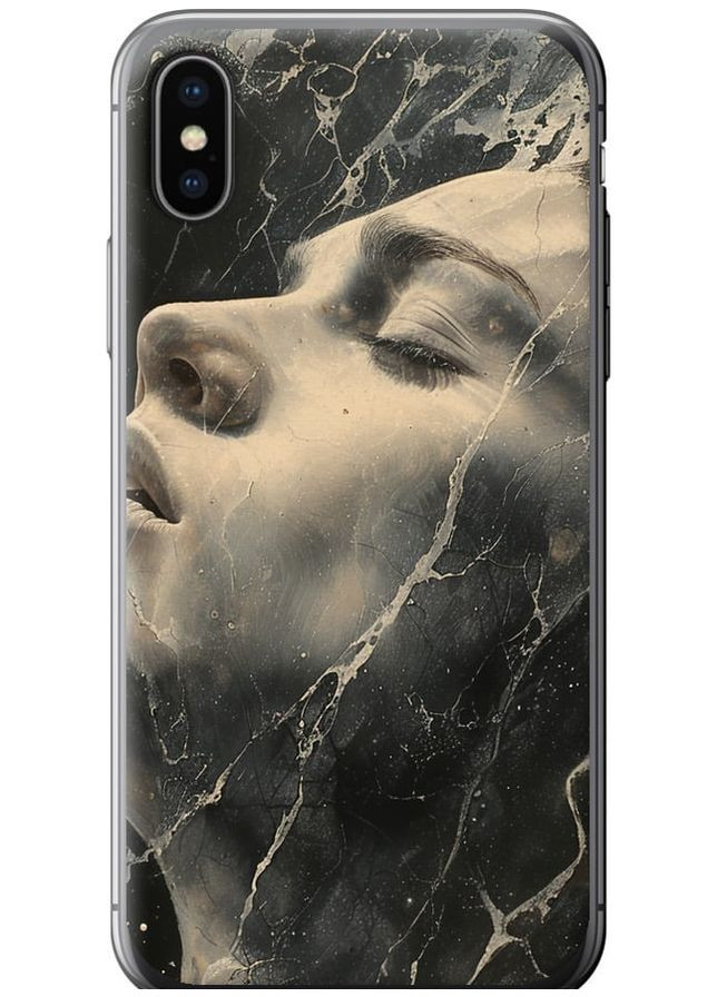 2D пластиковый чехол 'Мраморная женщина' для Endorphone Apple iPhone X (285710429)