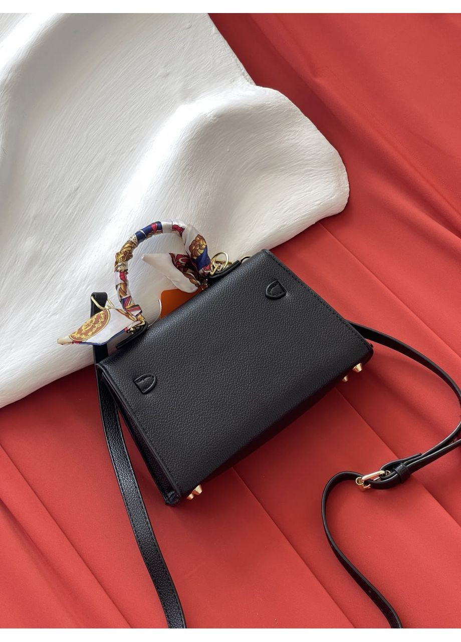 Сумка Hermes Kelly с платочком черный No Brand (367047290)
