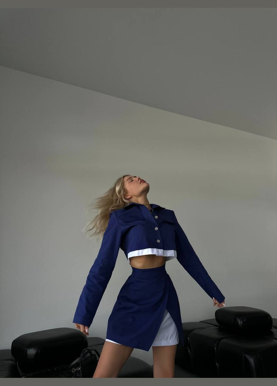 ХИТ СЕЗОНА! Женский костюм из турецкого джинса queensleep_7km 309 (348141854)