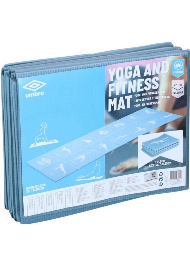 Килимок для фітнесу, йоги розкладний Umbro (364465483)