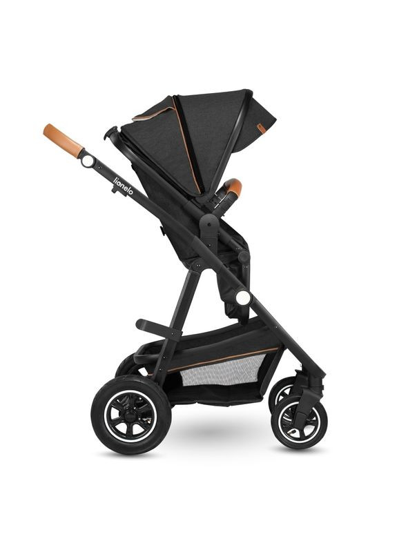 Универсальная коляска 3 в 1 Amber Grey Graphite Lionelo LO-AMBER GREY GRAPHITE (3in1) (343413764)