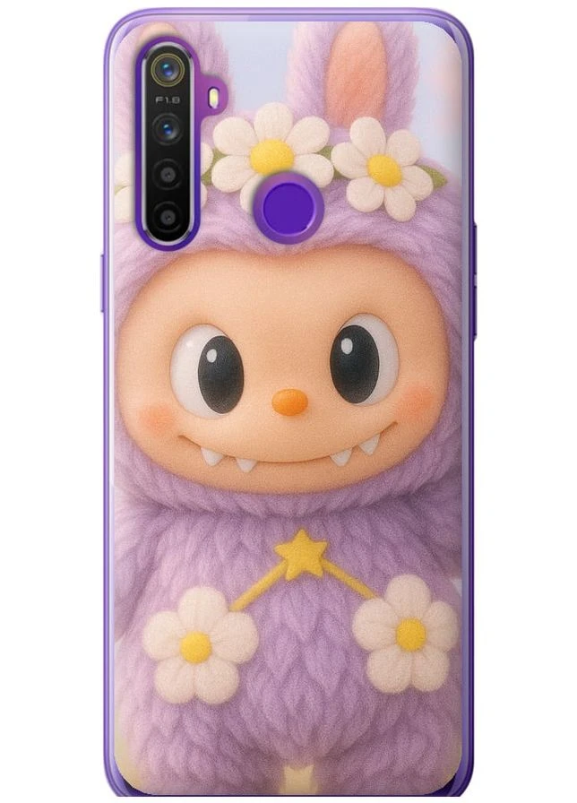 2D пластиковий чохол 'Лабубу 1' для Endorphone Realme 6i (346239605)