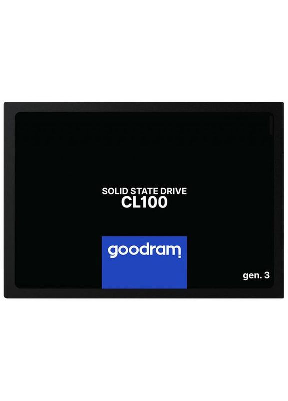 Накопичувач SSD 120GB CL100 GEN.3 2.5" SATAIII TLC (SSDPR-CL100-120-G3) Goodram (347586148)