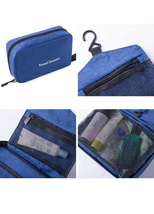 Дорожный органайзер для косметики Travel Season. Черный No Brand (337347218)