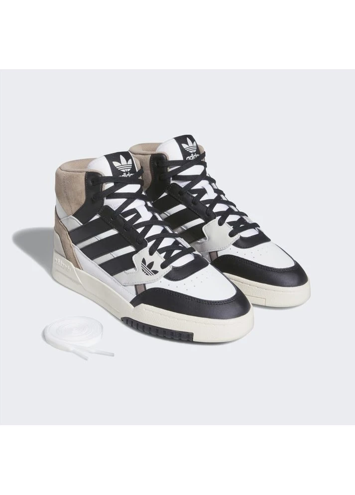 Комбіновані кросівки drop step se shoes white/black gv9323 adidas