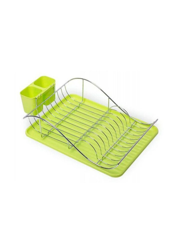 Сушарка для посуду зелена KM-0761A Kamille (336148072)