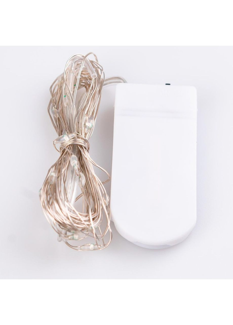 Гірлянда Роса нитка 30 LED довжина 3 м на батарейках, білий GarlandoPro (328441106)