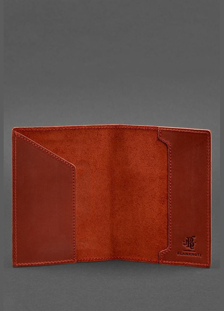 Кожаный переплет для паспорта с гербом Германии коралл Crazy Horse (A-027233) BlankNote (329186880)