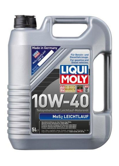 Моторне мастило MoS2 Leichtlauf 10W-40 (5 л) Liqui Moly (370051010)