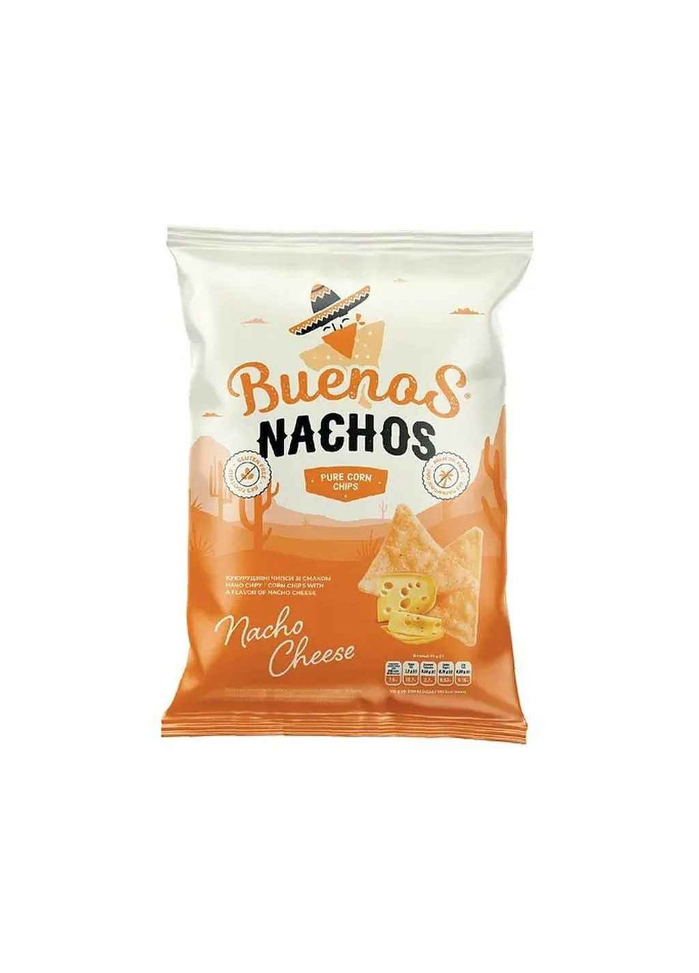 Чипсы кукурузные Начос Сыр 90г Buenos Nachos (363023773)