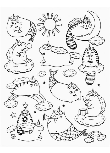 Книга Розмальовка-антистрес Майже мільйон єдинорогів Розмальовки для дівчаток Майо Лулу Жорж (315035498)