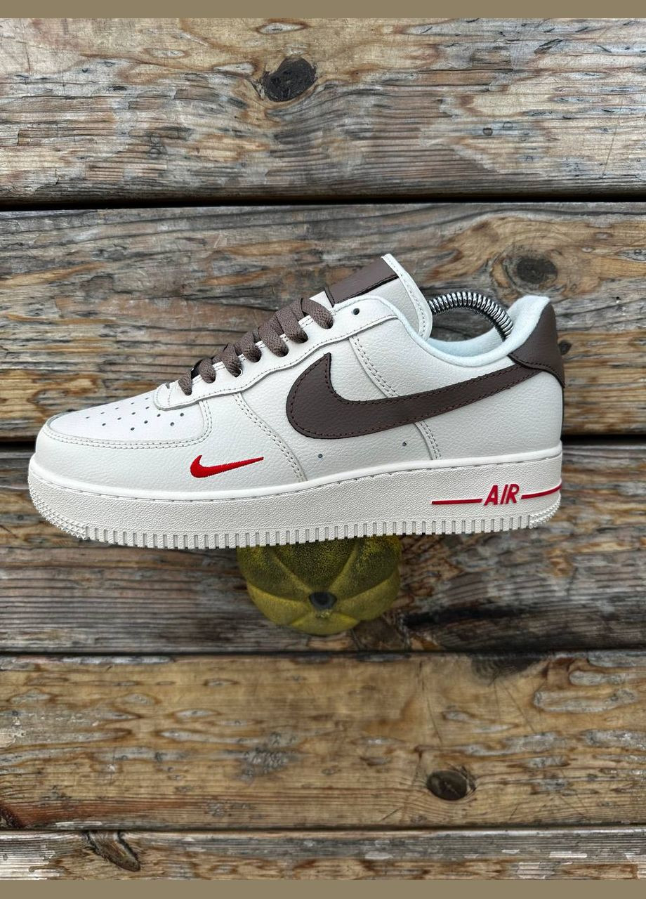 Кофейные демисезонные мужские кроссовки No Brand