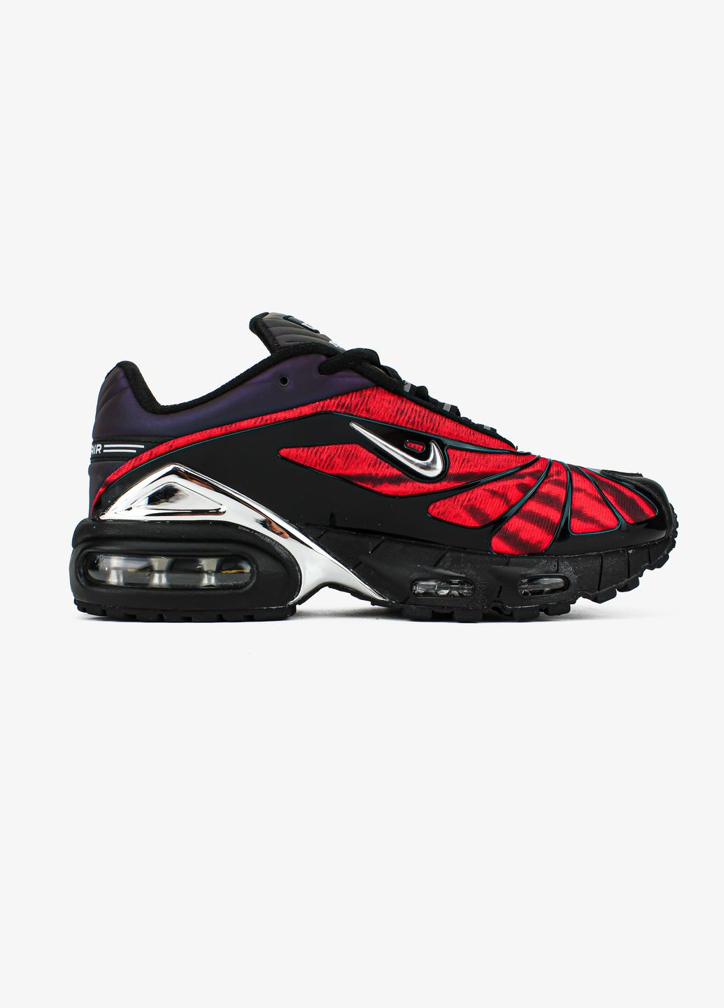 Червоні Осінні кросівки чоловічі nike air max tailwind 5 x skepta red black | найк аір макс теілвінд 5 х скепта червоні No Brand