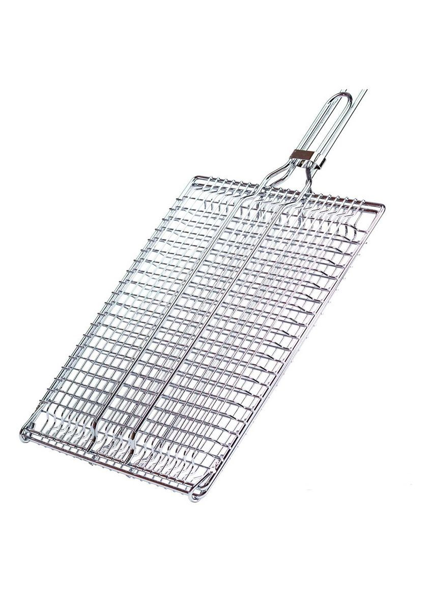 Решетка для мангала плоская середня 30×30×4 см TS Kitchen No Brand HP454 (299239513)