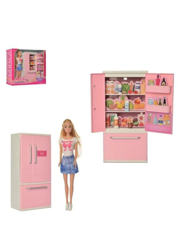 Кукла Anlily холодильник набор с продуктами (99270) MFC (364112237)