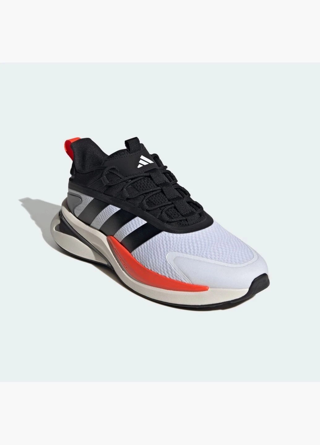Черные демисезонные кроссовки мужские alpharesponse black/white ie8655 adidas
