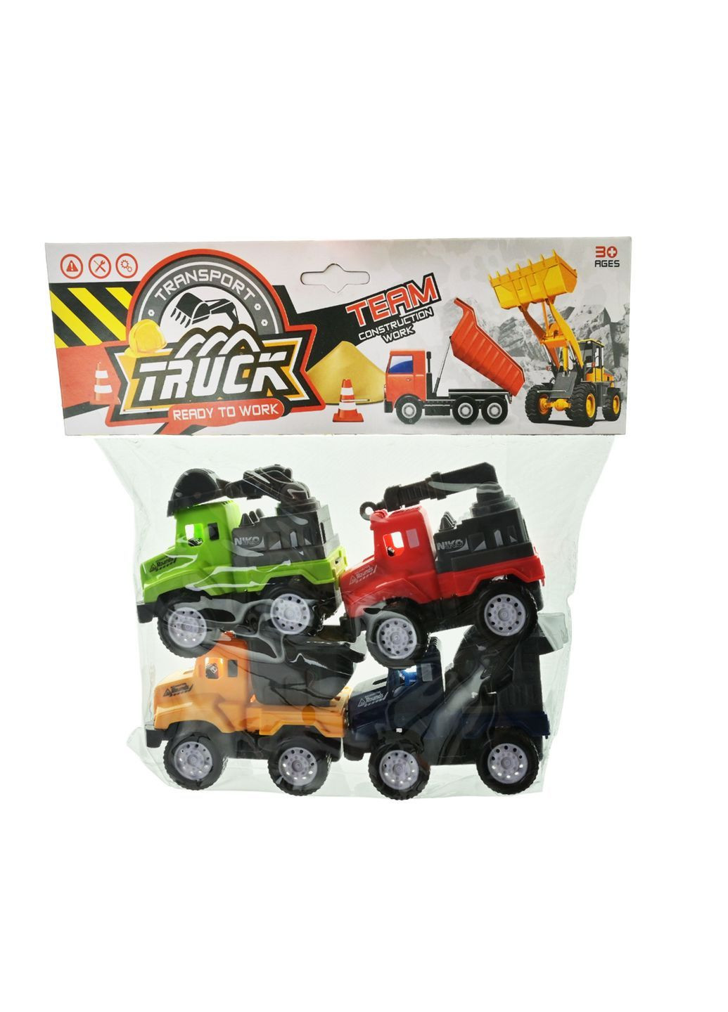 Інерційна іграшкова будівельна машина вантажівка в асортименті - No Brand YJ5168-43A (371926250)