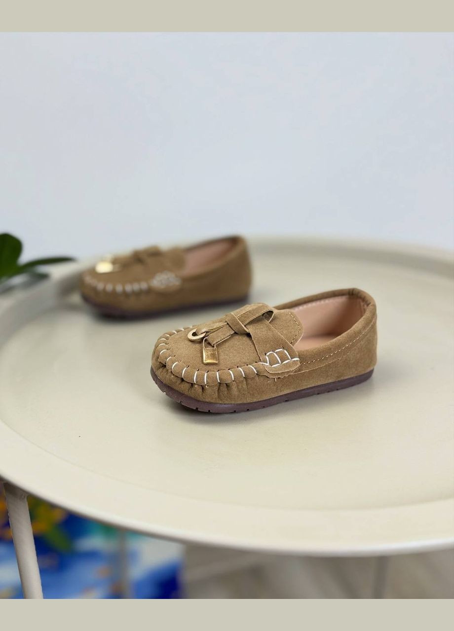 Туфлі дитячі бежеві 1508 No Brand (328264343)