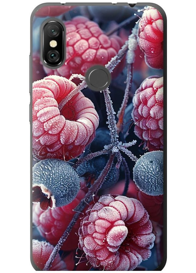 Силиконовый чехол 'Морозные ягоды' для Endorphone Xiaomi Redmi Note 6 Pro (285112242)