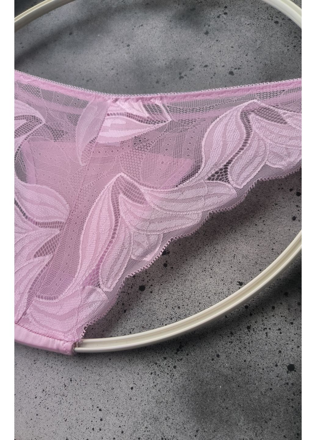 Трусики сліпи атлас з мереживом Hana (371687741)