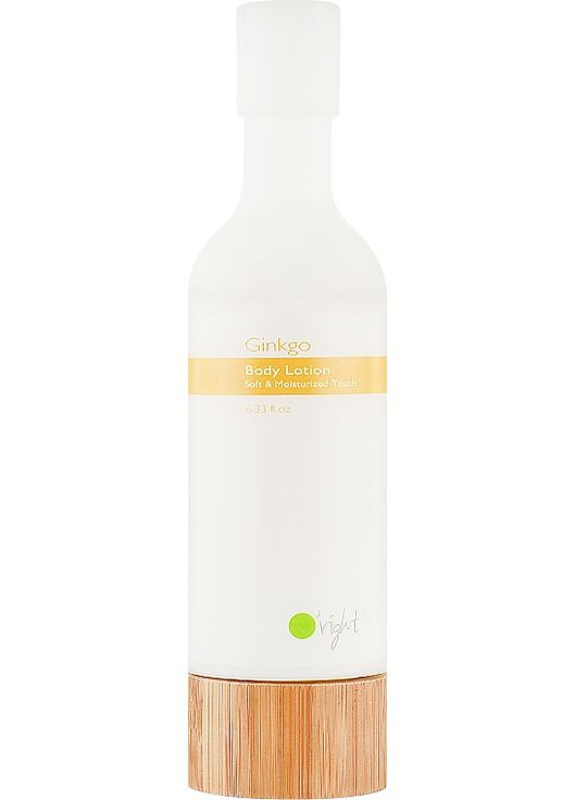 Увлажняющий лосьон для жирной кожи тела Ginkgo Body Lotion 180ml (180607-35667716) O'right (368656458)
