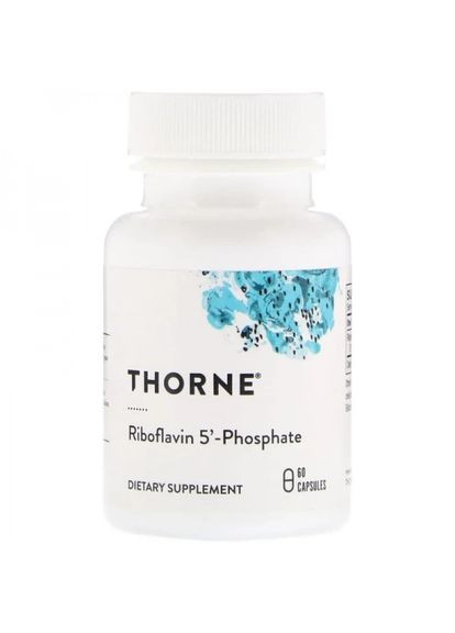 Вітамін В2 (Riboflavin 5 'Phosphate),, 60 капсул (THR11502) Thorne Research (266038999)