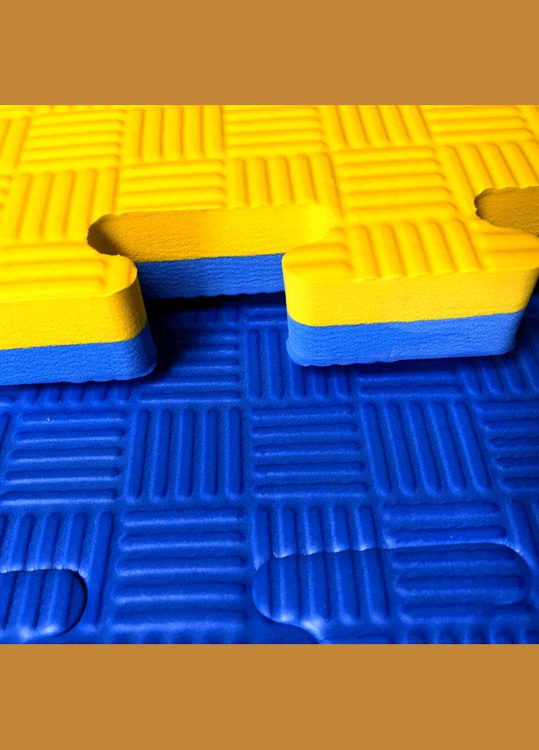 Мат- татами ласточкин хвост EVA 1000х1000х20 мм Мат-пазл WCG (346535211)