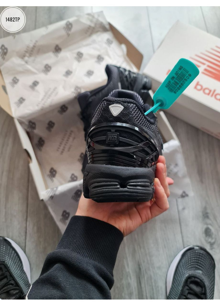 Черные демисезонные кроссовки мужские new balance 1906r fantomfit black / blue нью беланс 1906r No Brand