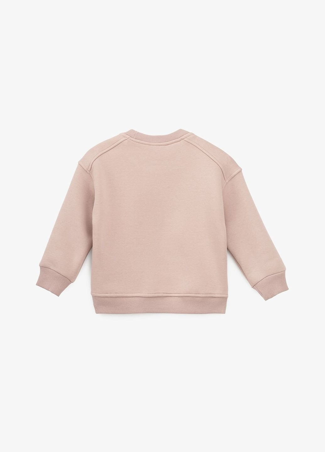 Viollen світшот з принтом для дівчинки 3287 116 см shop (2000990846464) кавовий