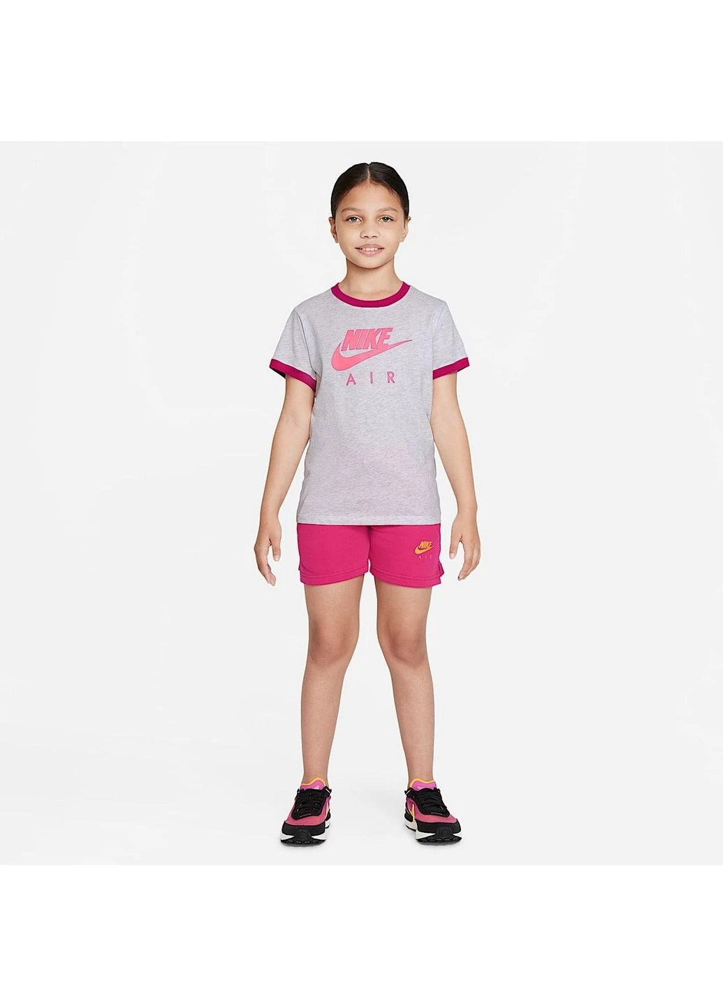 Футболка G Nsw Tee Ringer Air Grey DO4641-051 Nike (398011429)