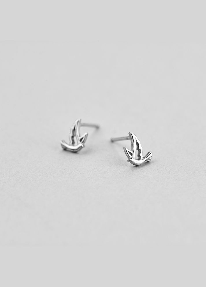 Серьги Полет Птиц Minimal (338796213)