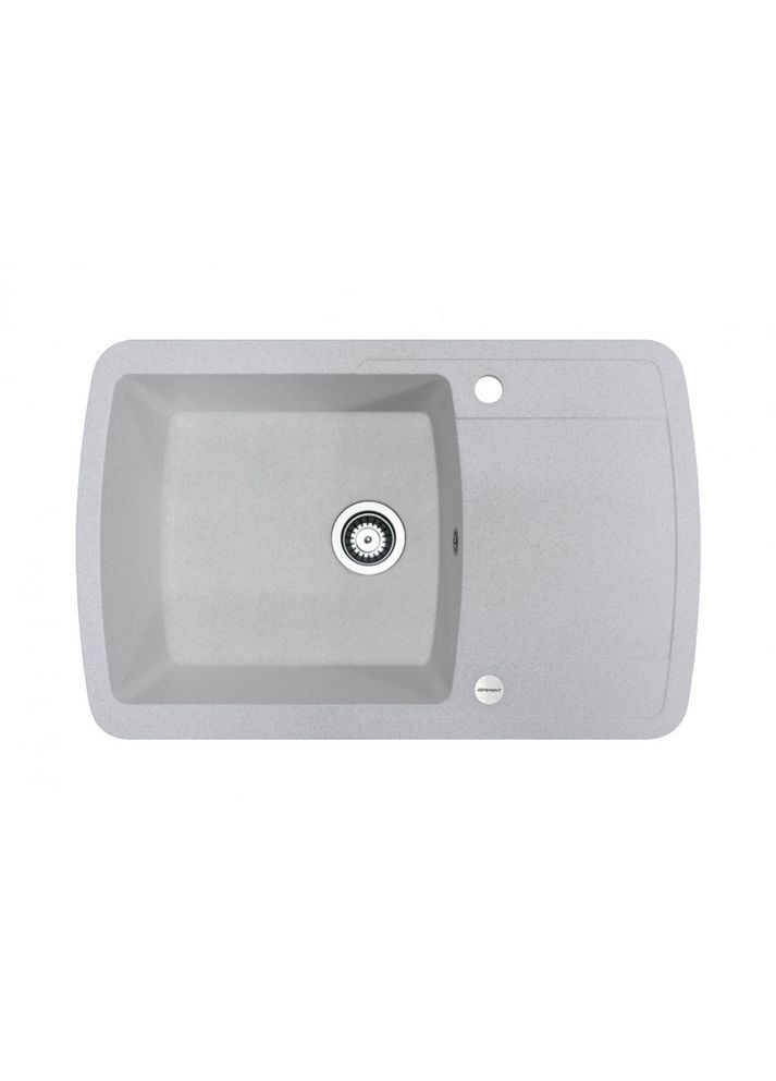Кухонна мийка зі штучного каменю/кварцева 775х495х200мм, прямокутна OPTIMAKS Old-Stone Молочний (33670775495) Adamant (370769848)