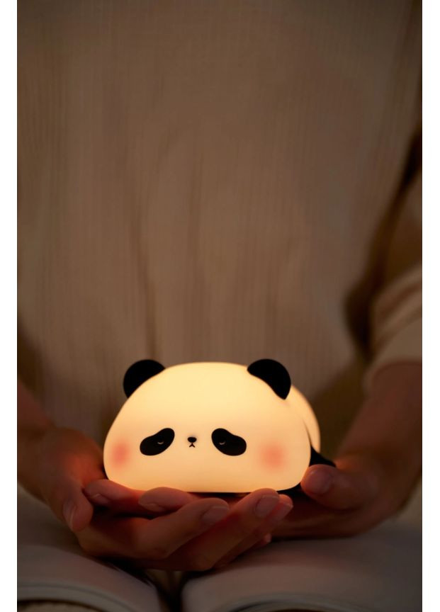 Силиконовый беспроводной ночник "Панда лежачая" K1155 Valeso 068265 (372692331)