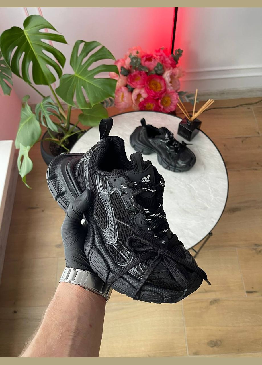 Черные всесезонные кроссовки Vakko Balenciaga 3XL Black