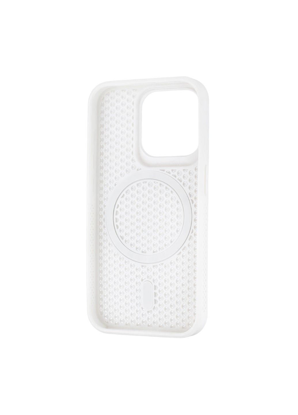 Чохол Silicone Cooling Сase with MagSafe White Case iPhone 15 Pro (307359143)