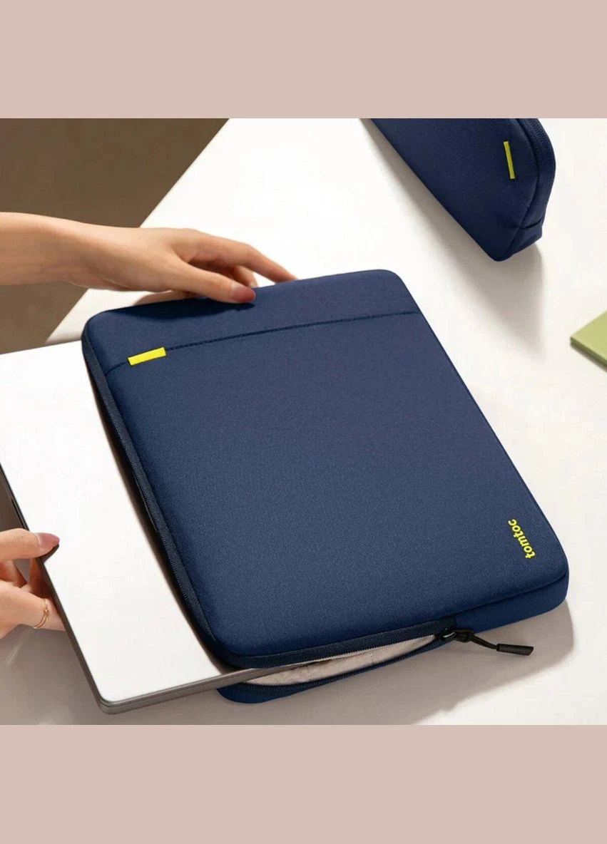 Чехол для ноутбука Defender-A13 Laptop Sleeve Kit Navy Blue 16 Inch (A13F2BV) tomtoc (301090680)