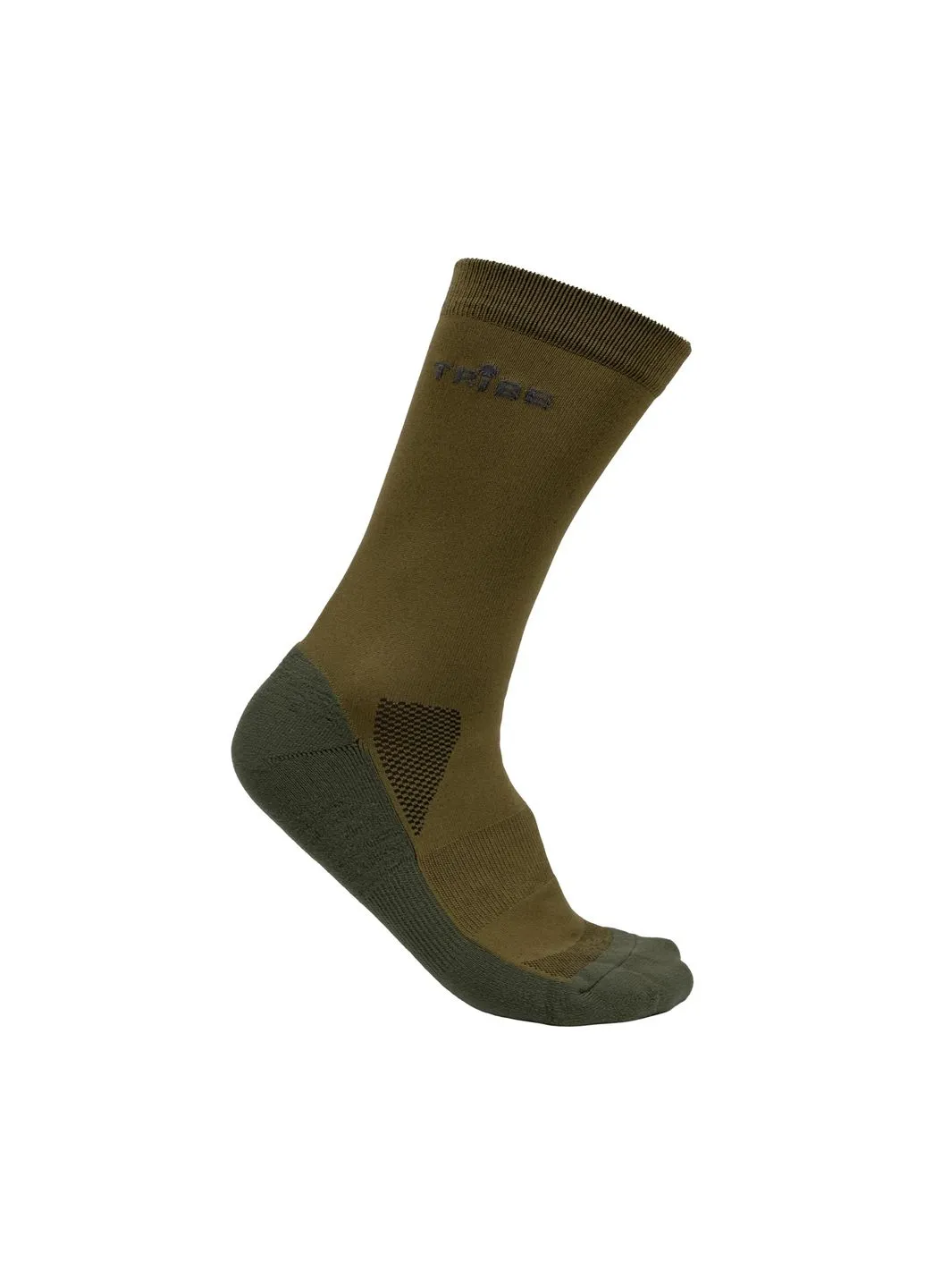 Оливковые носки короткие tribe trekking t-kb-0010 оливковые 80% хлопок (401271866)