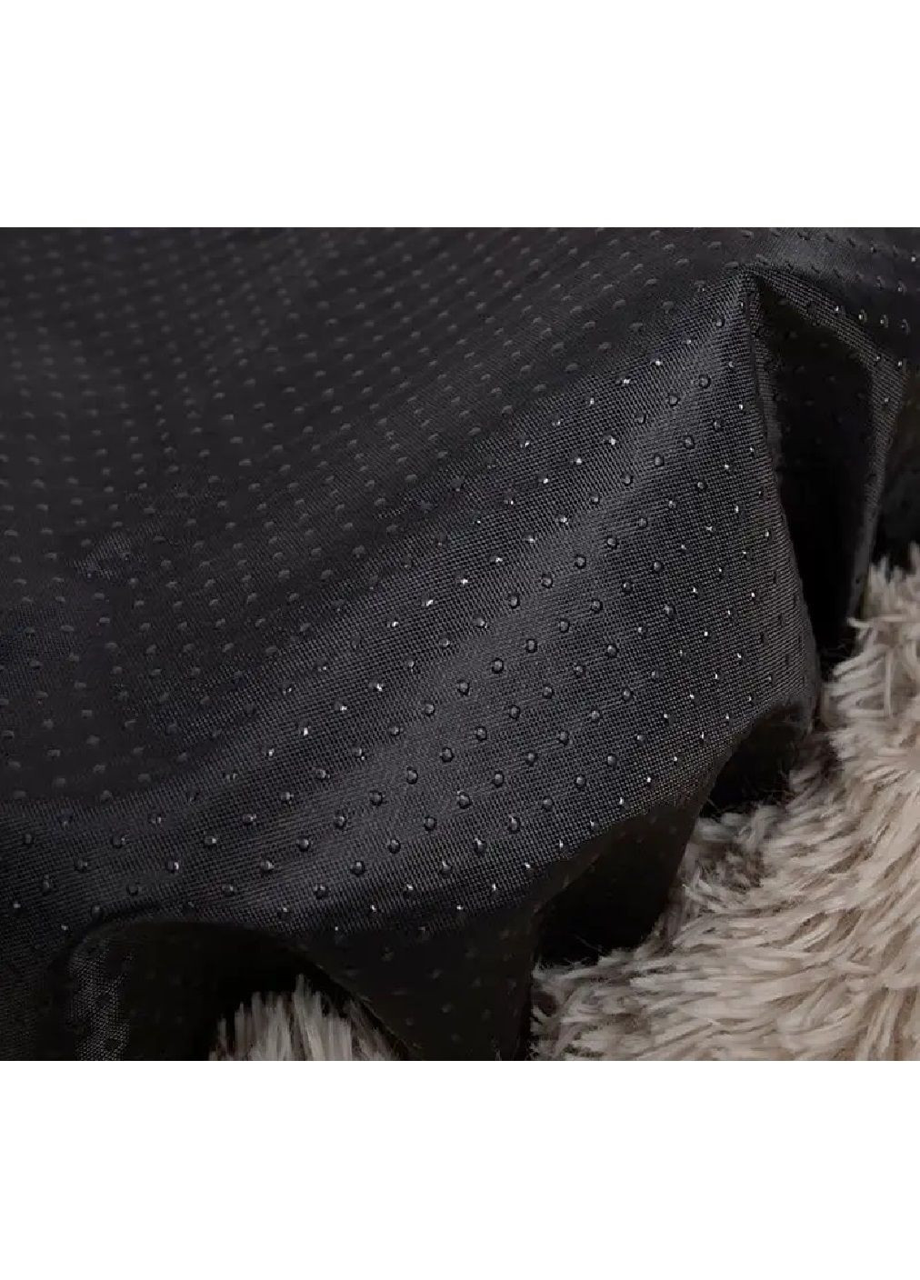 Плюшевая лежанка логово подушка пончик с антискользящим дном для животных кошек собак 60 см (481102-Prob) Бежевая Unbranded (353590253)