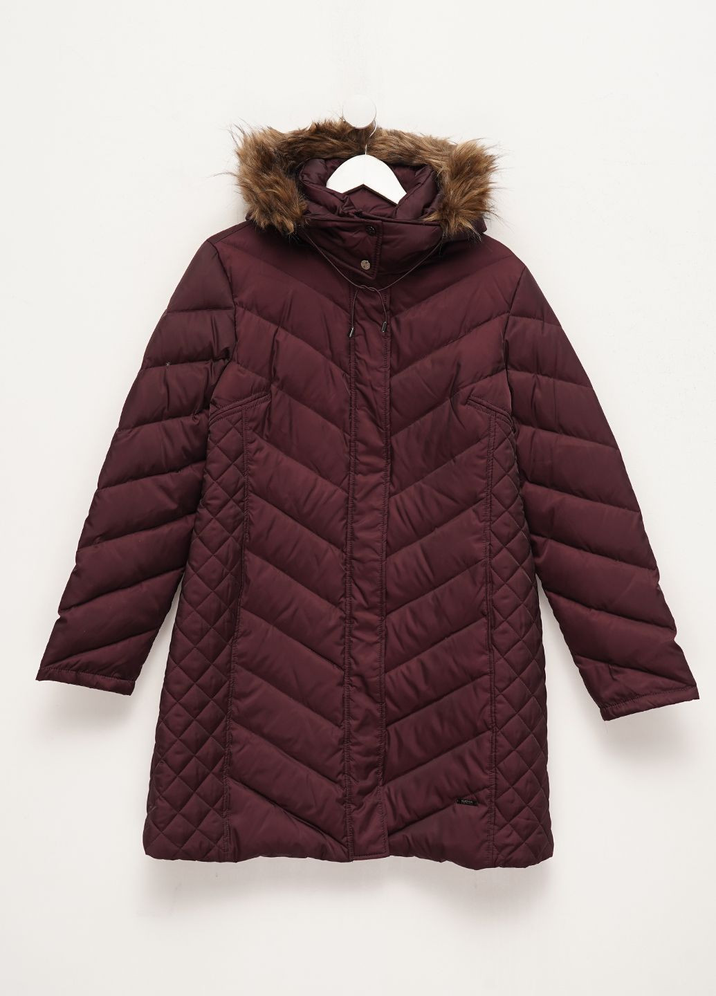 Сливове зимнє Пальто Kenneth Cole Reaction