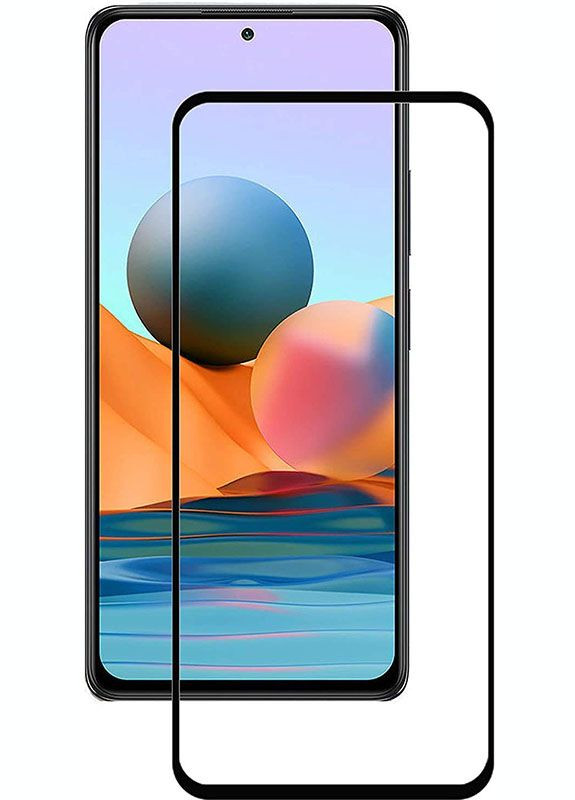 Защитное стекло 9D Ceramics Pmma Glass Xiaomi Redmi Note 10 Pro Max Black Toto (298994506)