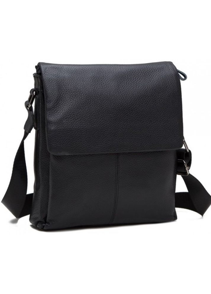 Сумка мужская из натуральной кожи черная Tiding Bag (308791635)
